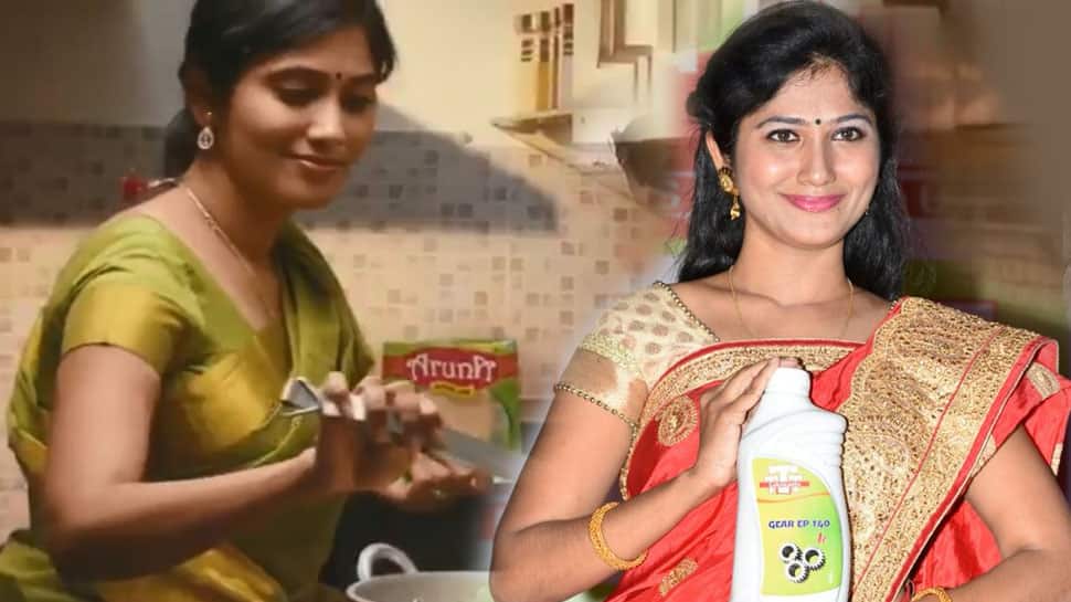 அப்பளத்தையடுத்து ஆட்டோமொபைல் ஆயில் விற்கும் பிக் பாஸ் ஜூலி!! அப்பளத்தையடுத்து ஆட்டோமொபைல் ஆயில் விற்கும் பிக் பாஸ் ஜூலி!!