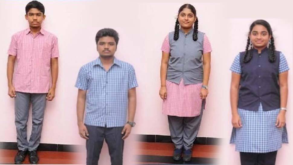 தமிழக அரசுப் பள்ளி மாணவ -மாணவியர்களின் சீருடையில் மாற்றம்! தமிழக அரசுப் பள்ளி மாணவ -மாணவியர்களின் சீருடையில் மாற்றம்!