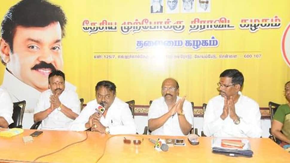 சேலம் - சென்னை பசுமை சாலை திட்டத்தை எச்சரிக்கும் தேமுதிக சேலம் - சென்னை பசுமை சாலை திட்டத்தை எச்சரிக்கும் தேமுதிக