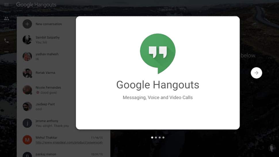 Hangout Chat சேவை முடக்கப்படாது என கூகிள் உறுதியளித்துள்ளது! Hangout Chat சேவை முடக்கப்படாது என கூகிள் உறுதியளித்துள்ளது!