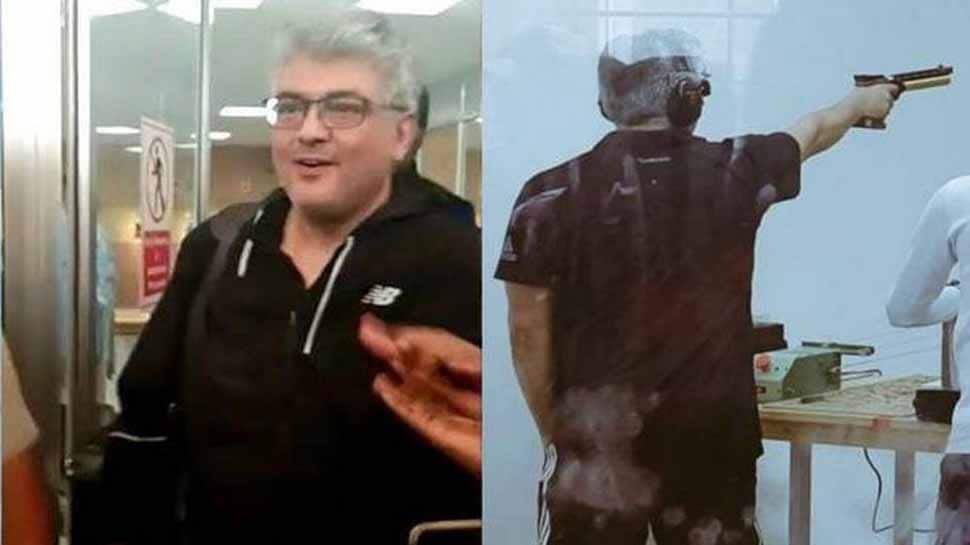 மாநில அளவிலான துப்பாக்கிச் சுடுதல் போட்டியில் கலந்து கொண்ட நடிகர் அஜித்! மாநில அளவிலான துப்பாக்கிச் சுடுதல் போட்டியில் கலந்து கொண்ட நடிகர் அஜித்!