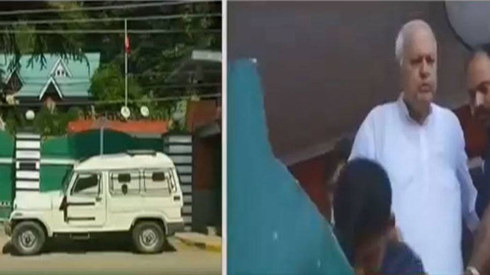 PSA-ன் கீழ் ஃபாரூக் அப்துல்லா கைது; 2 ஆண்டுகள் விசாரணையின்றி சிறையில் வைக்கலாம் PSA-ன் கீழ் ஃபாரூக் அப்துல்லா கைது; 2 ஆண்டுகள் விசாரணையின்றி சிறையில் வைக்கலாம்