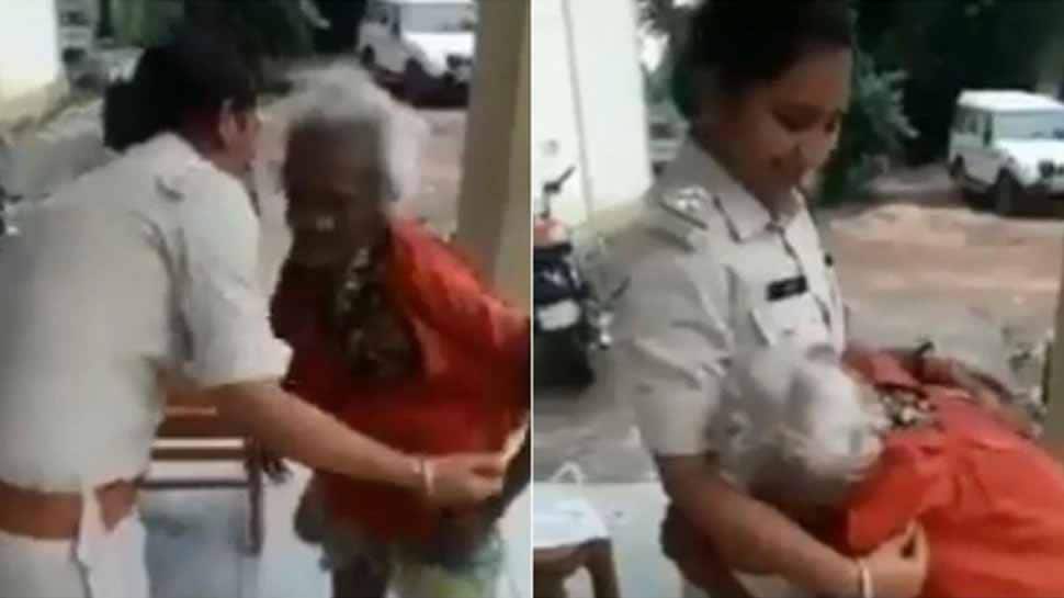 பார்வையாளர்களின் இதயத்தை கவர்ந்த MP பெண் போலீஸ்: Watch..! பார்வையாளர்களின் இதயத்தை கவர்ந்த MP பெண் போலீஸ்: Watch..!