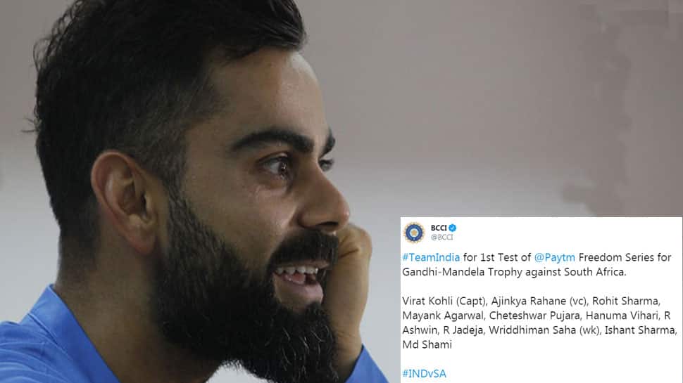 IND vs SA: இந்திய அணி அறிவிப்பு; ரிஷப் அவுட்; சஹா, அஸ்வினுக்கு இடம் IND vs SA: இந்திய அணி அறிவிப்பு; ரிஷப் அவுட்; சஹா, அஸ்வினுக்கு இடம்
