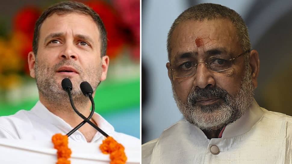 "காந்தி" என பெயர் போட்டுக்கொண்டால் அவர்கள் "மகாத்மா" ஆகிவிட முடியாது: கிரிராஜ் சிங் "காந்தி" என பெயர் போட்டுக்கொண்டால் அவர்கள் "மகாத்மா" ஆகிவிட முடியாது: கிரிராஜ் சிங்