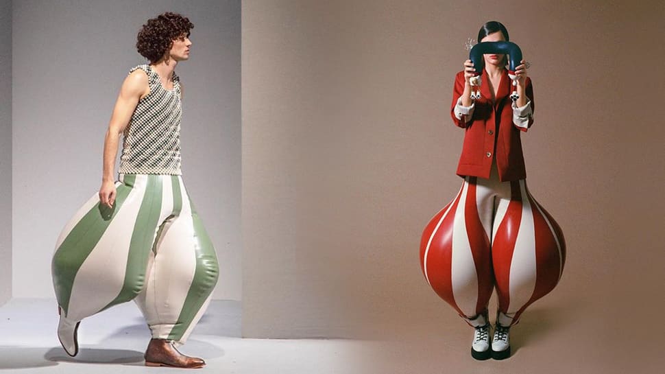 Fashion சில நேரங்களில் வினோதமானது; அதற்கு சான்று தான் இந்த latex pants...! Fashion சில நேரங்களில் வினோதமானது; அதற்கு சான்று தான் இந்த latex pants...!
