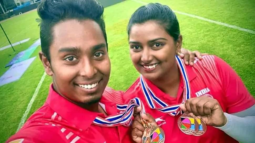 மிகவும் எளிமையான முறையில் நடைபெறும் இந்திய வில்வித்தை நட்சத்திரங்களின் திருமணம்... மிகவும் எளிமையான முறையில் நடைபெறும் இந்திய வில்வித்தை நட்சத்திரங்களின் திருமணம்...