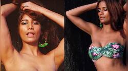 படு பயங்கர கவர்ச்சி.! பரபரப்பை கிளப்பும் Poonam Pandey