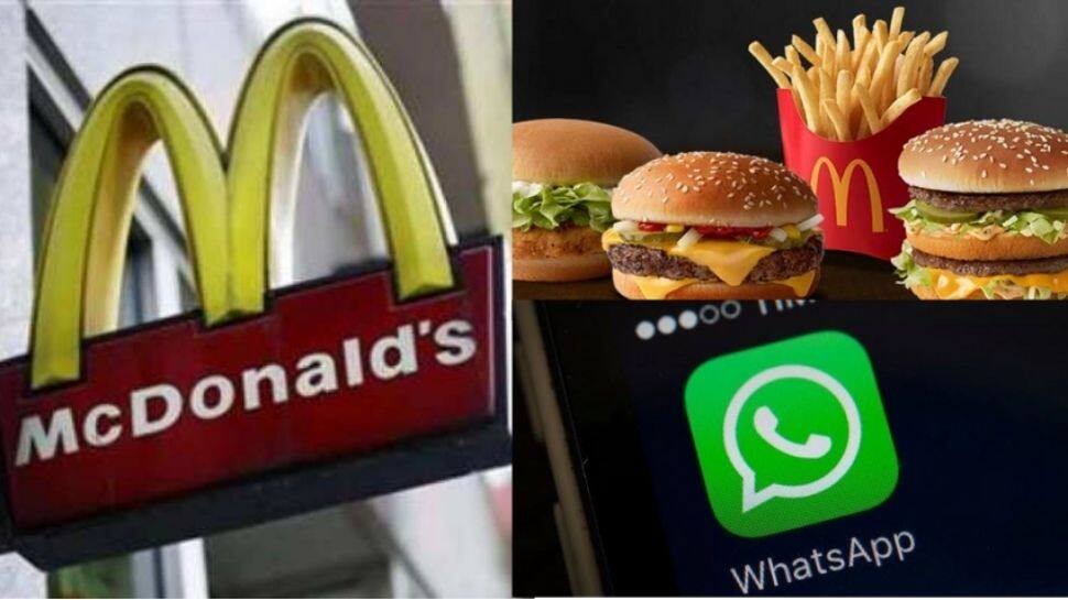 Good news: இனி Whatsapp மூலமே McDonald’s-ல் ஆர்டர் செய்யலாம்!!