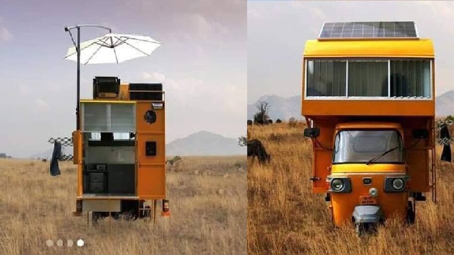 Auto Home: Architect impresses Anand Mahindra with mobile home built on ...