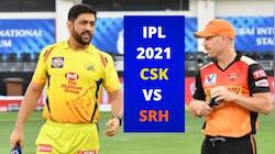 IPL 2021: CSK vs SRH: டாஸ் வென்ற  SRH அணி முதலில் பேட் செய்ய முடிவு செய்தது
