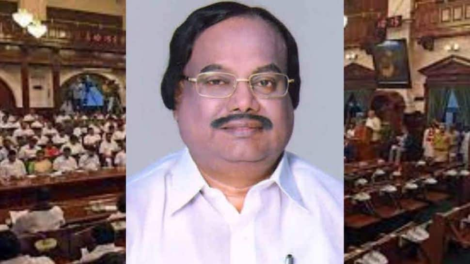 k-pichandy-took-oath-as-temporary-speaker-of-the-tamil-nadu