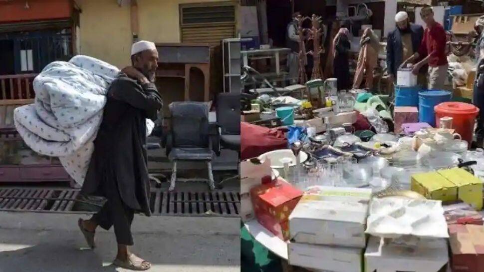 Desperate Afghans are being forced to sell their belongings at low ...