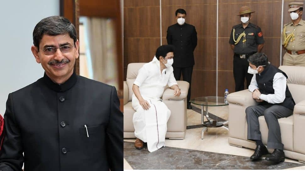 RN Ravi Sworn in as New Tamilnadu Governor | தமிழகத்தின் 26-வது ஆளுநராக ...