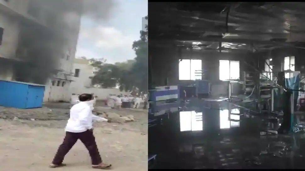 மகாராஷ்டிரா மருத்துவமனையில் பயங்கர தீ விபத்து: 10 பேர் பலி