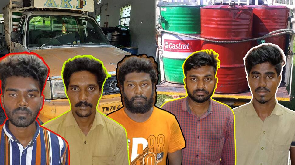 மக்களே உஷார்! அதிகரித்து வரும் கலப்பட டீசல் புழக்கம் - 5  பேர் கைது