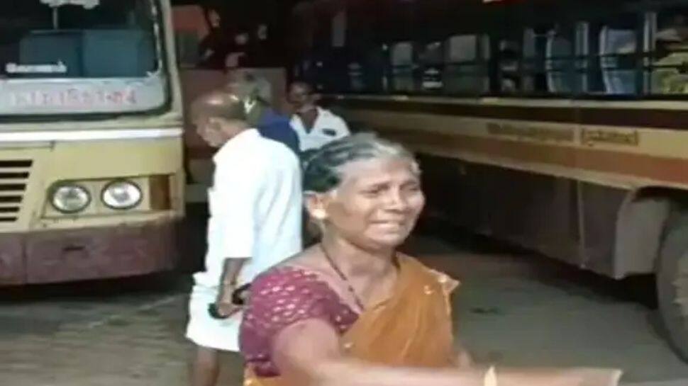 கண்ணீர்மல்க போராடிய மீனவ மூதாட்டி - அரசு பேருந்து நடத்துனர் உள்ளிட்ட 3 பேர் சஸ்பெண்ட்