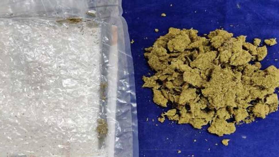 விசாகப்பட்டினம் டூ கம்பம் கொரியரில் வந்த கஞ்சா பார்சல் 