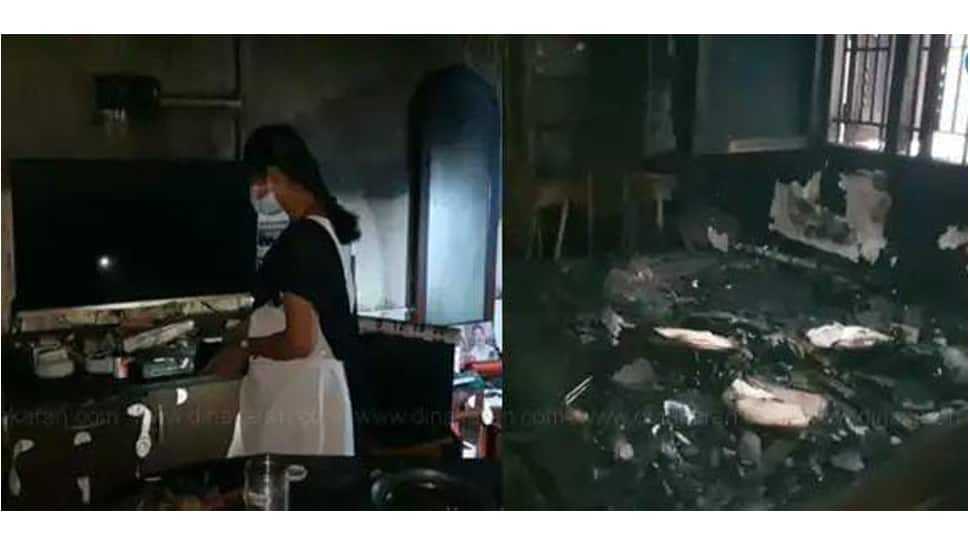 Bizarre robbers: தடயங்களை மறைக்க வீட்டிற்கு தீ வைத்த சென்ற திருடர்கள்