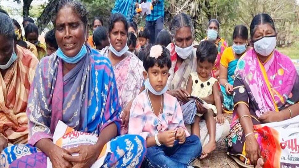 இலங்கை சிறையில் உள்ள மீனவர்களை மீட்கக்கோரி மீன்வளத் துறை அலுவலகம் முற்றுகை