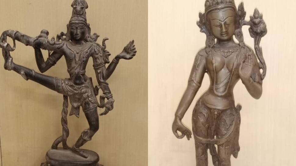 கோயில்களில் திருடப்பட்ட 11ம் நூற்றாண்டை சேர்ந்த சிலைகள் மீட்பு! 