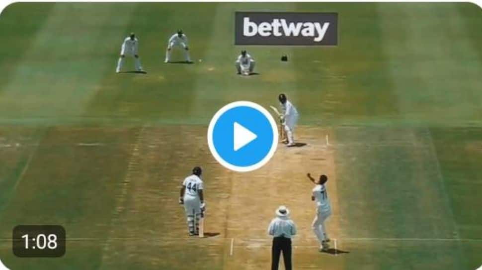 INDvsSA: முறைத்த ஜேன்சன்.. ஸ்டம்பை பறக்கவிட்ட பும்ரா..! Video