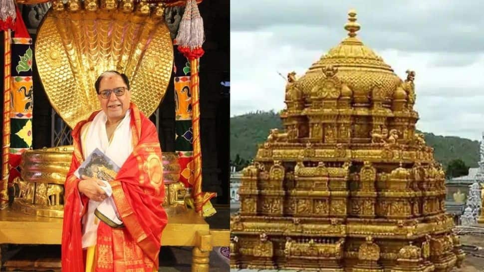 திருப்பதியில் ZEE குழும நிறுவனர்  டாக்டர். சுபாஷ் சந்திரா ஏழுமலையானை தரிசித்தார்!