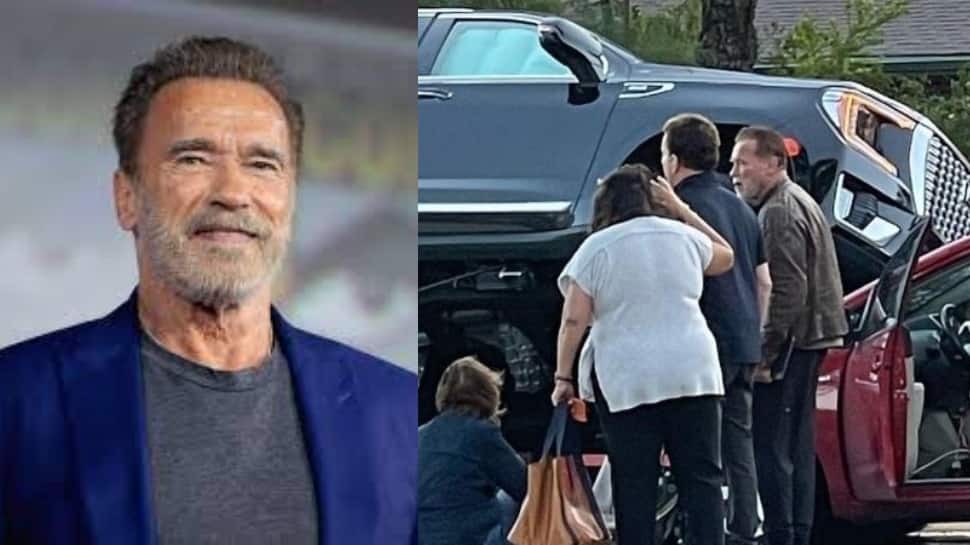 ஹாலிவுட் நடிகர் அர்னால்ட் சென்ற கார் விபத்துக்குள்ளானது! 