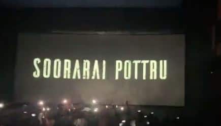 மதுரை திரையரங்கில் வெளியான சூரரைப்போற்று!