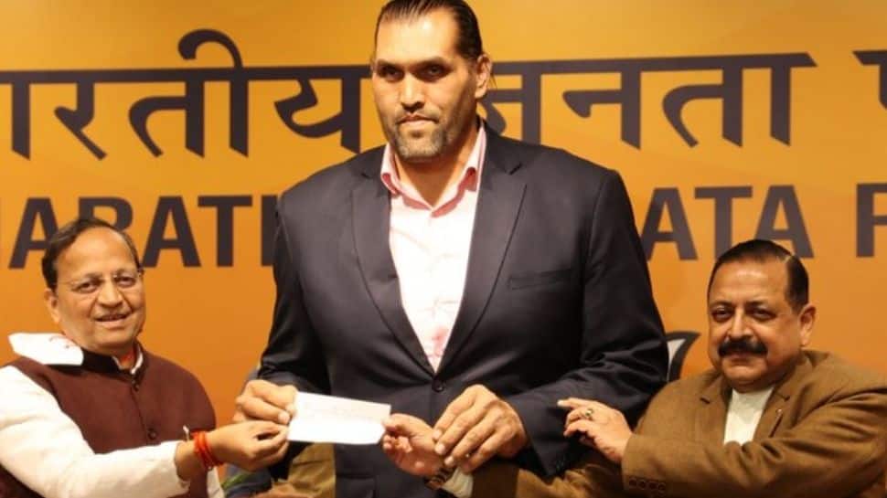 பாஜக-வில் இணைந்த WWE  கிரேட் காளி..!