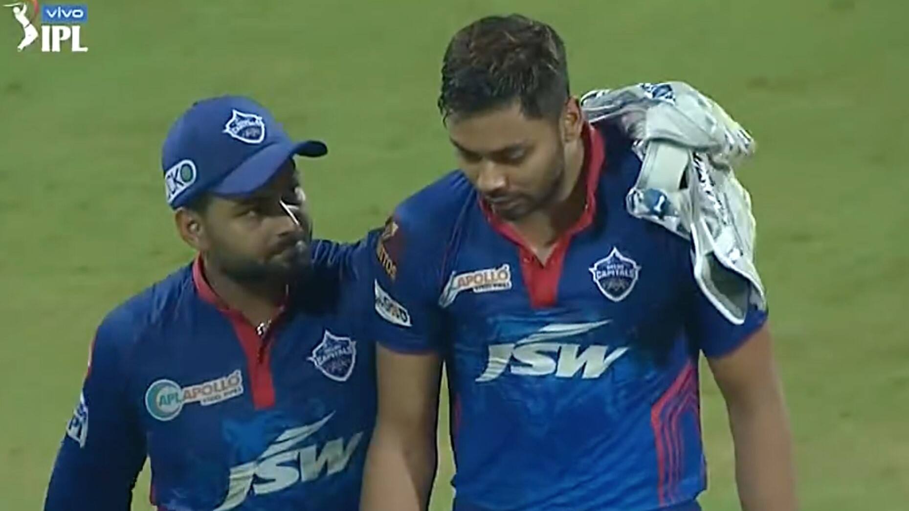 அவேஷ் கானிடம் மன்னிப்பு கேட்ட ரிஷப் பந்த்!