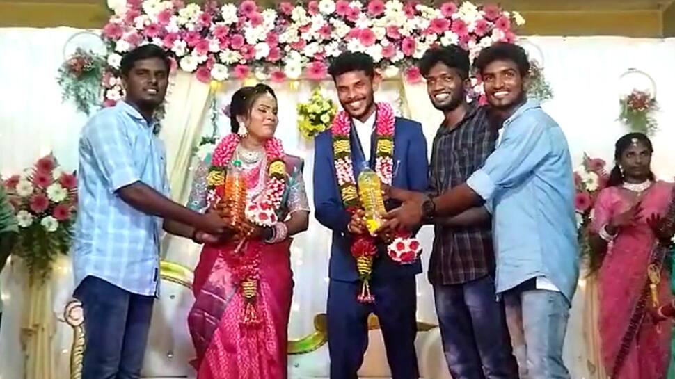 சமூகம் பெரிய இடம் போல - தம்பதிக்கு பெட்ரோல், டீசலை கிஃப்ட் செய்த நண்பர்கள்