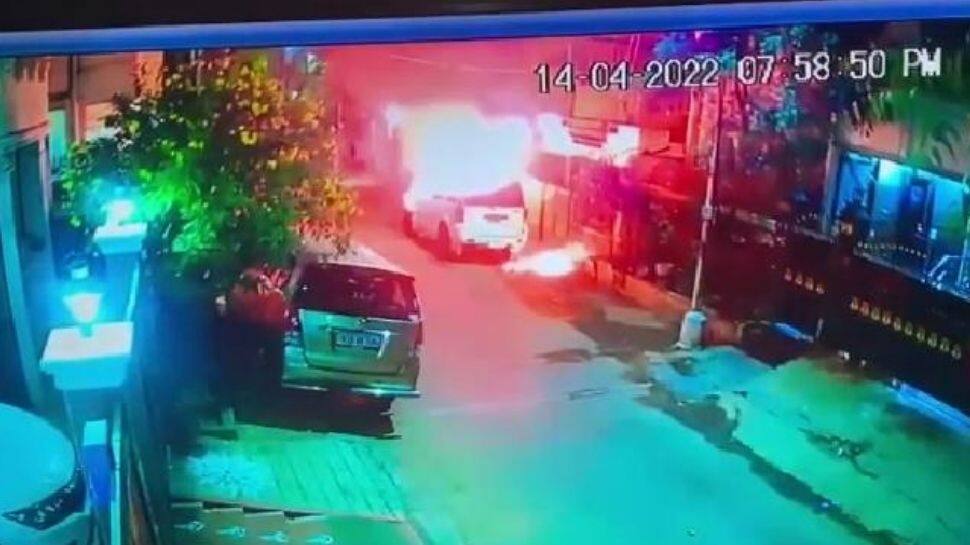 பாஜக பிரமுகர் காருக்கு தீ வைக்கப்பட்டதா? போலீஸ் அதிரடி