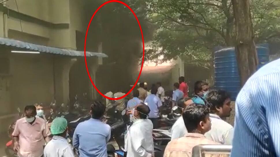 முந்தையை அதிமுக அரசின் அலட்சியமே அரசு மருத்துவமனையில் தீ விபத்து: அமைச்சர் விளக்கம்