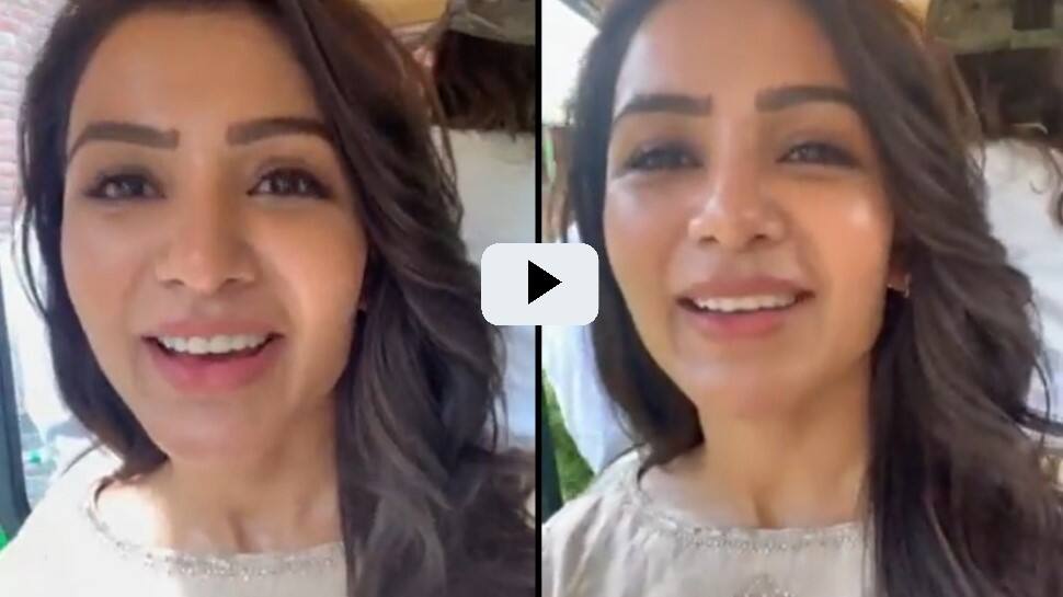 ரசிகர்களுக்காக ஸ்பெஷல் வீடியோவை வெளியிட்ட நடிகை சமந்தா!