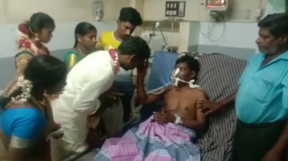  ‘ஐ.சி.யு’வில் தந்தை - மணமேடையில் மகன் - நடந்தது என்ன ?