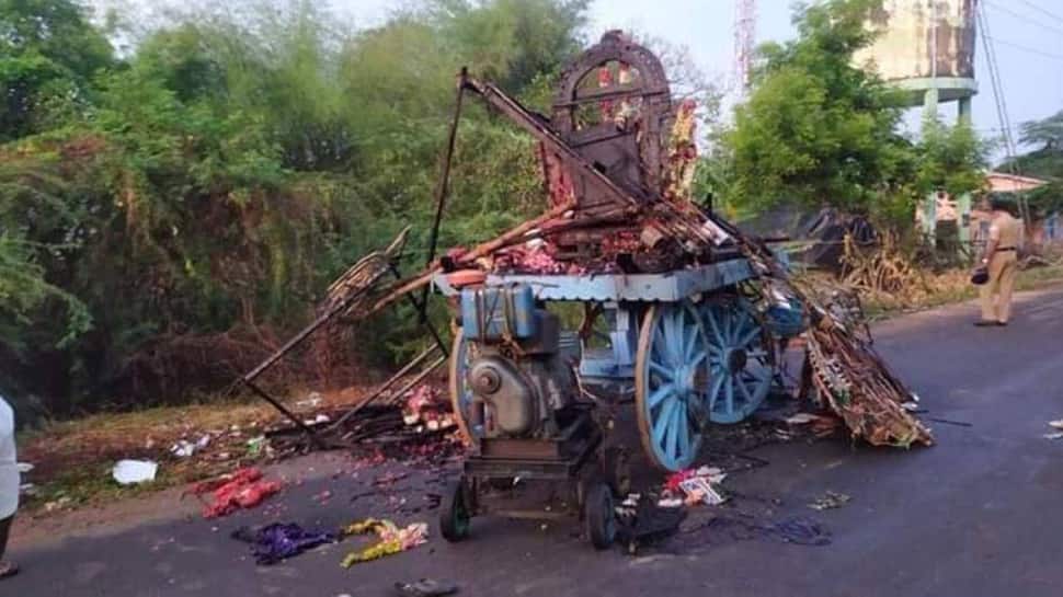 களிமேடு தேர் விபத்து : அப்பர் சிலைக்கு சிறப்பு பூஜை.!