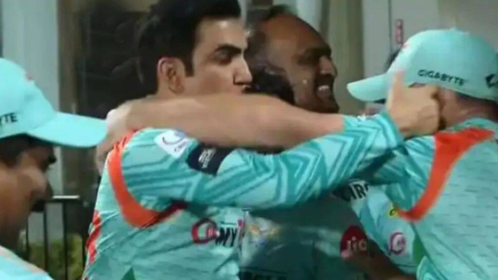 லக்னோ வெற்றிக்குப் பிறகு கம்பீர் காட்டிய ரியாக்ஷன் வைரல் 