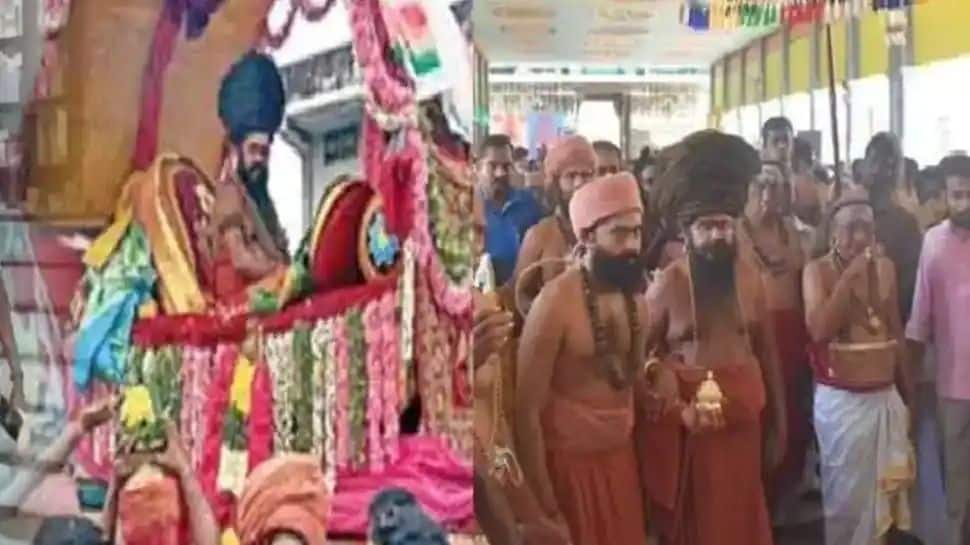 பட்டினப்பிரவேசம் ஒரு ஆன்மிக விழா; இதில் அரசியல் வேண்டாம்:  தருமபுர ஆதீனம்