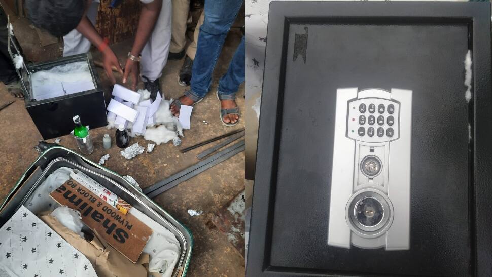 சாலையில் கிடந்த கள்ளநோட்டு அடிக்க பயன்படுத்தும் வெள்ளை காகிதம்!