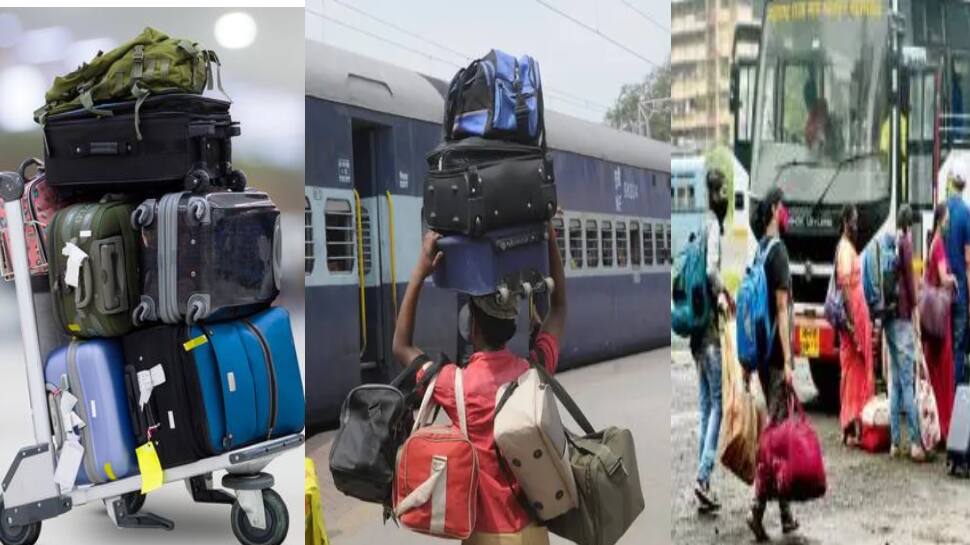 Passenger Luggage Charges On Trains And Planes விமானத்தைப் போல