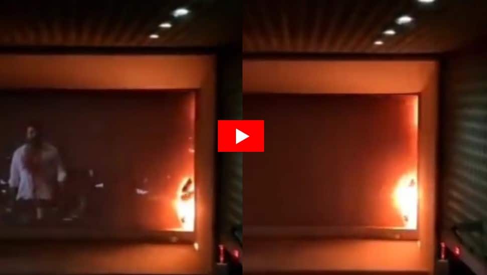 உண்மையாகவே திரையை தீப்பிடிக்க வைத்த 'விக்ரம்' படம்!