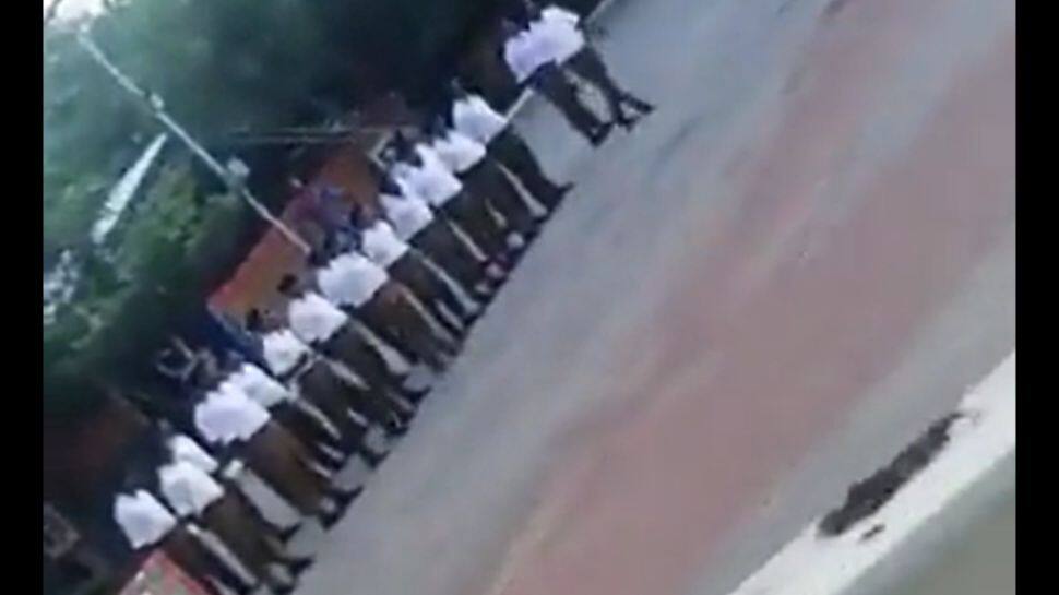 தனியார் பள்ளியில் ஆர் எஸ் எஸ் அமைப்பின் சாகா பயிற்சி - கடும் எதிர்ப்பு 