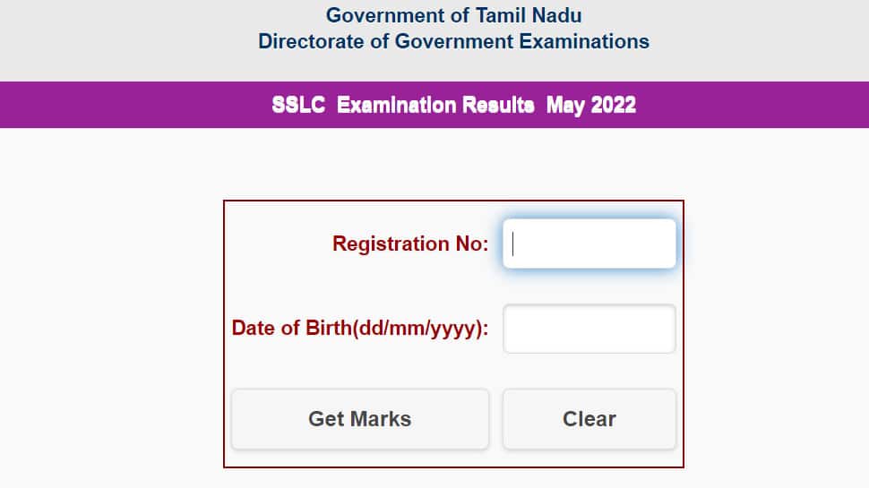 Tamil Nadu 10th Result 2022 Tamil Nadu SSLC results declared Tamil