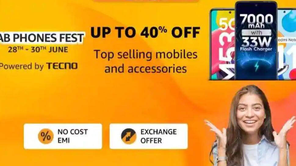Amazon Fab Phones Fest: 40% தள்ளுபடியில் ஸ்மார்ட்போன்கள் விற்பனை