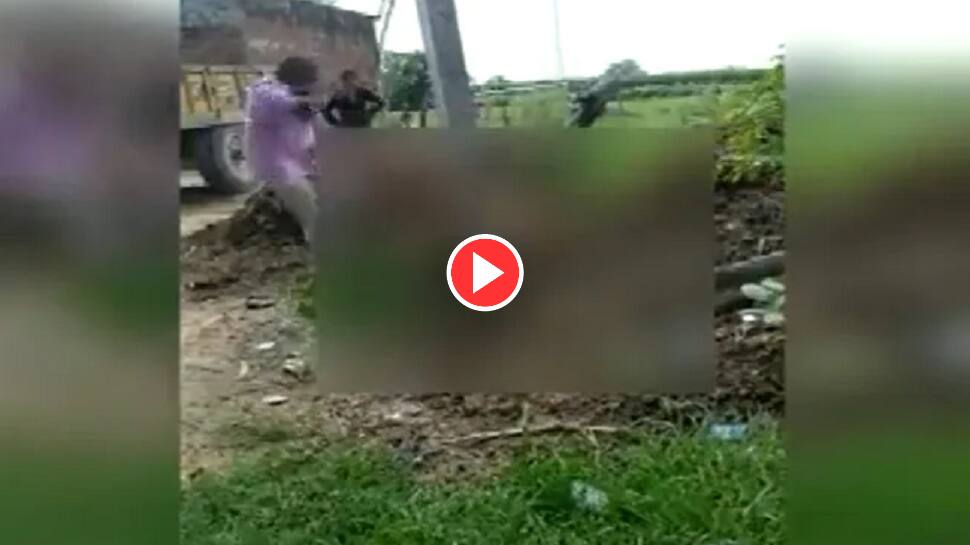 மின்கம்பத்தில் கட்டிவைத்து சரமாரியாக தாக்கிய கணவன்... துடிதுடித்த மனைவி!