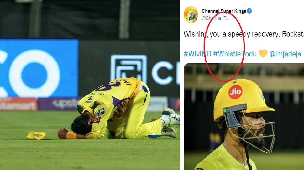 காயம் அடைந்த ரவீந்திர ஜடேஜா! - சி.எஸ்.கே அணியின் ரியாக்சன் என்னனு பாருங்க!