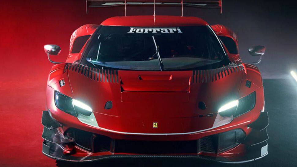 Awesome look of Ferrari Race Car in Photo gallery Highlights of the beautiful Ferrari 296 GT3