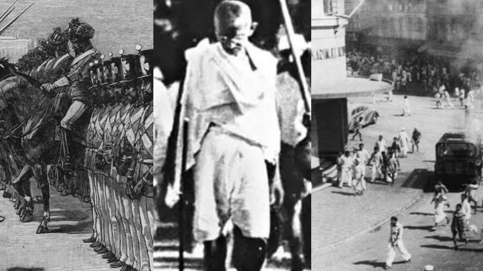 சுதந்திர வேட்கையில் அடிப்பணியாத இந்தியா : சில முக்கிய நிகழ்வுகள்!