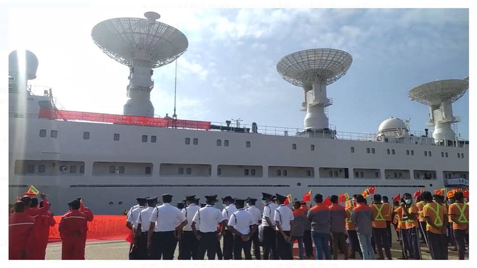 Yuan Wang 5: சர்ச்சைக்குரிய சீனாவின் 'யுவான் வாங்' கப்பல் இலங்கை வந்தடைந்தது